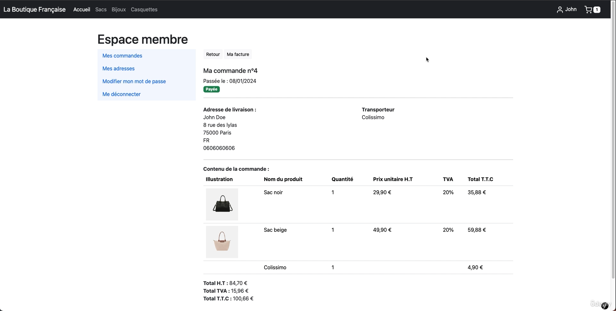 La boutique francaise